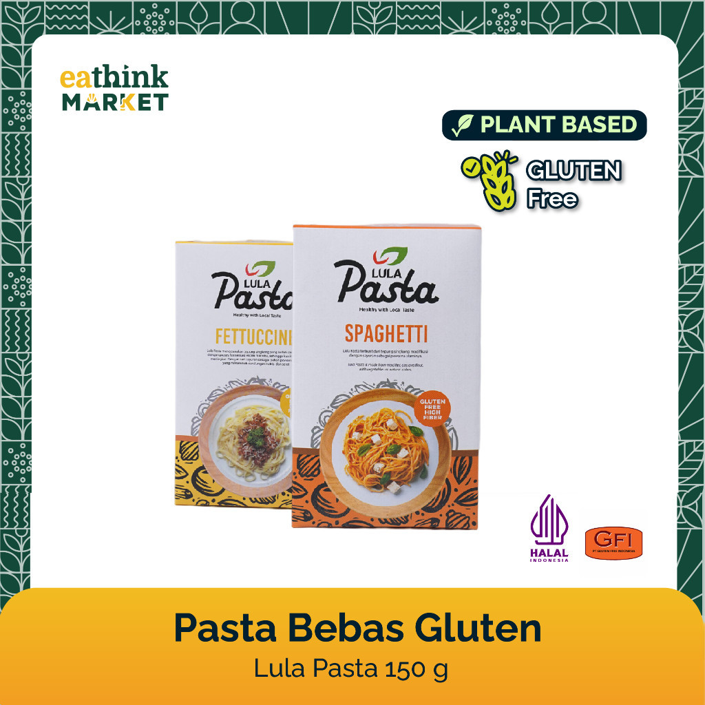 

Super Moerah~ sukron_86 Spaghetti / Fettuccine Gluten Free Bebas Pengawet - Lula Pasta 150 g