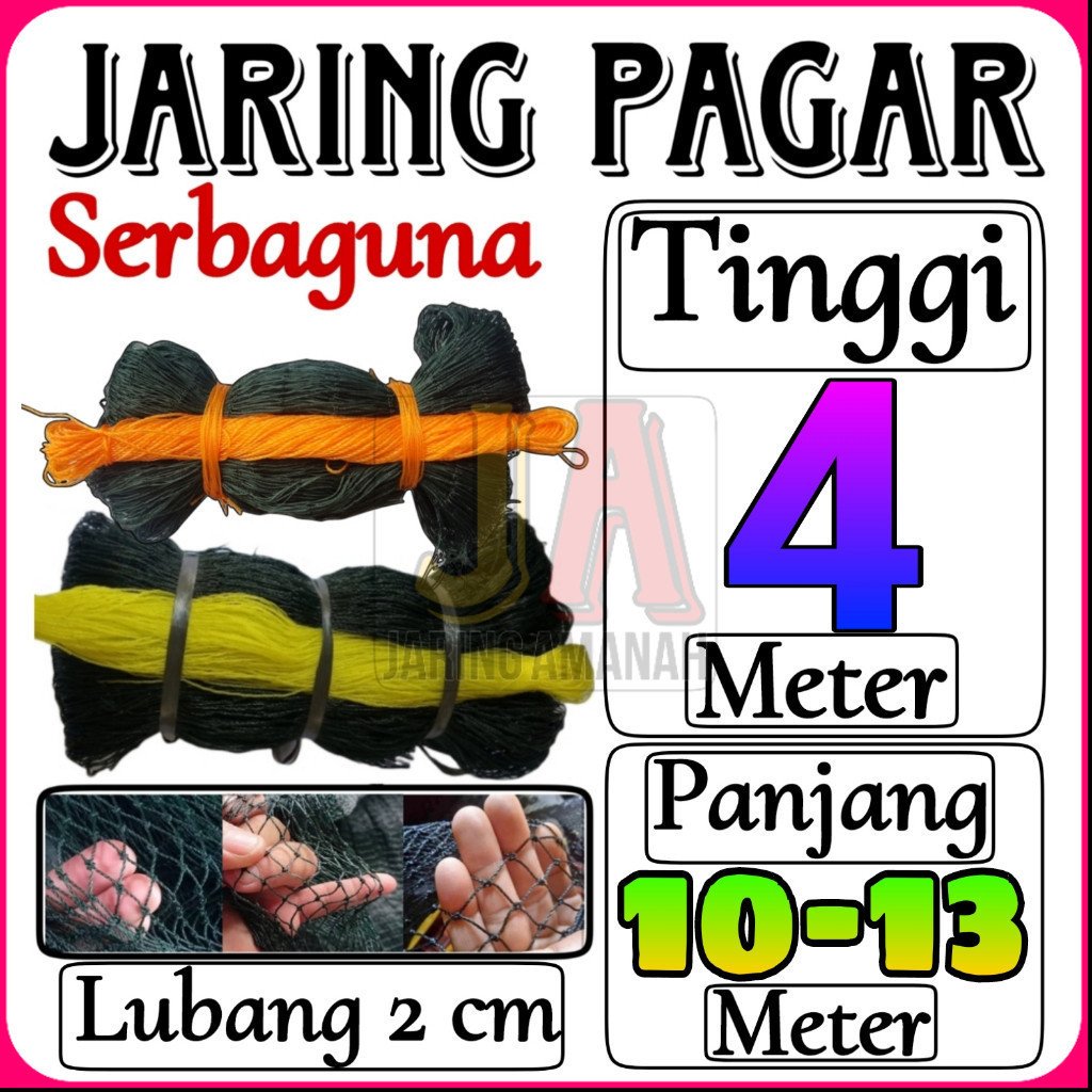 Jaring Ayam Lubang 2 cm Lebar 4 Meter Jaring Pagar Ayam Jaring Kandang Ayam