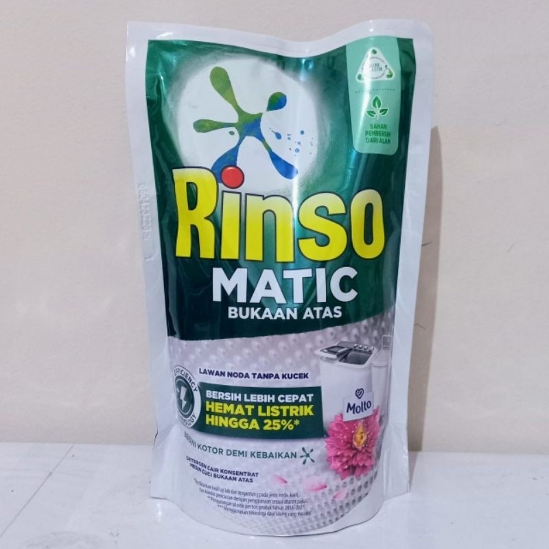Rinso Matic Professional Deterjen Cair Refill 700ml | Rinso 700 ml