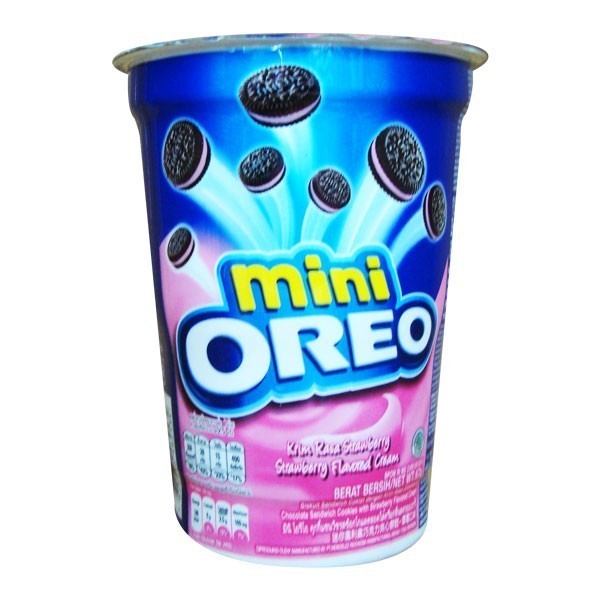 

Oreo Mini Strawberry 67G Diskon