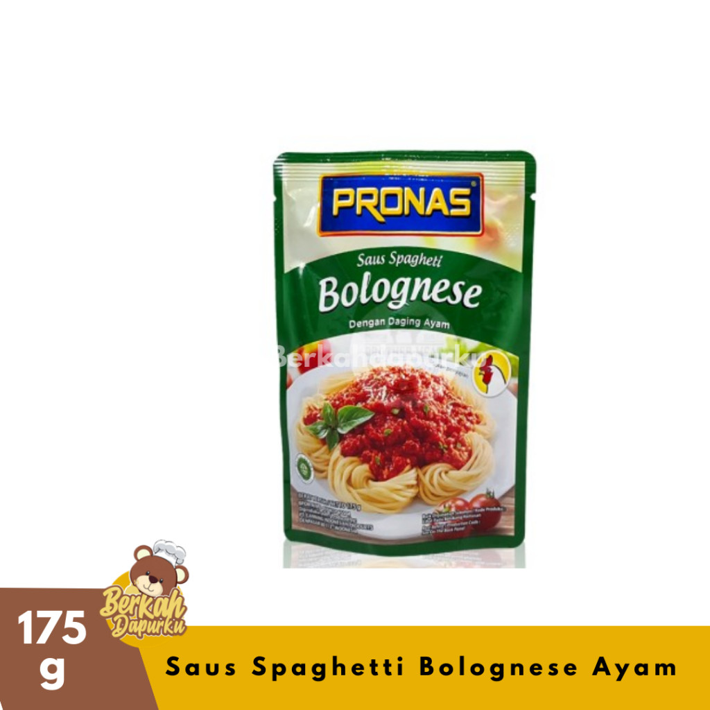 

Pronas Bolognese Chicken Sauce Pouch 175g Sauce Spaghetti
