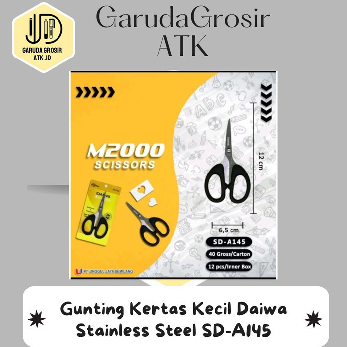 

Gunting Kertas Kecil Daiwa Stainless Steel SD-A145