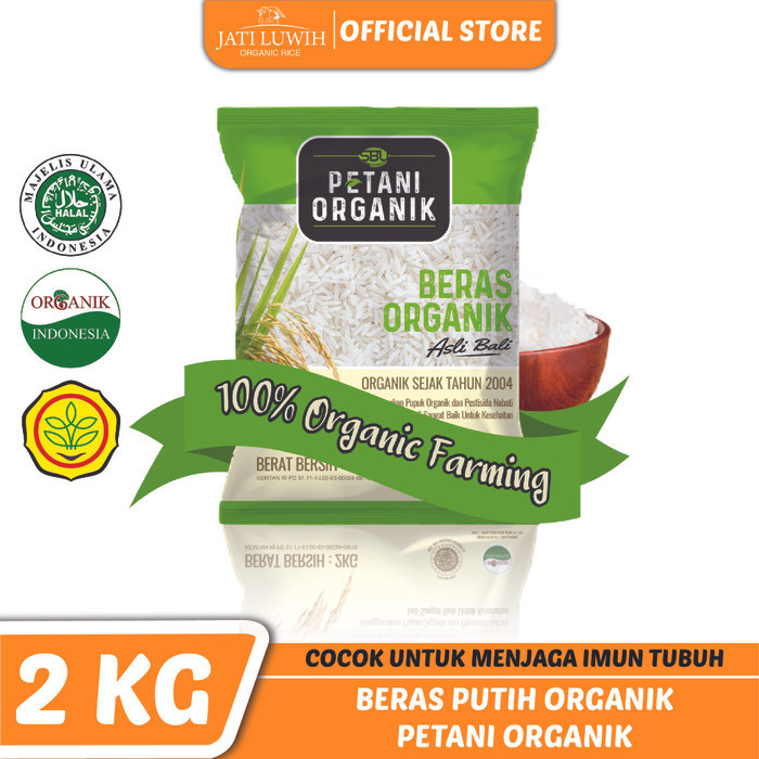

Beras Petani Organik 2 Kg Putih