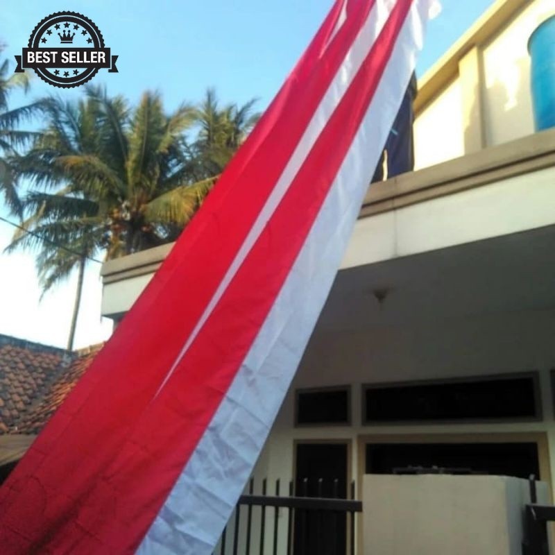 Bendera Umbul-umbul merah putih  panjang 5m & 4m