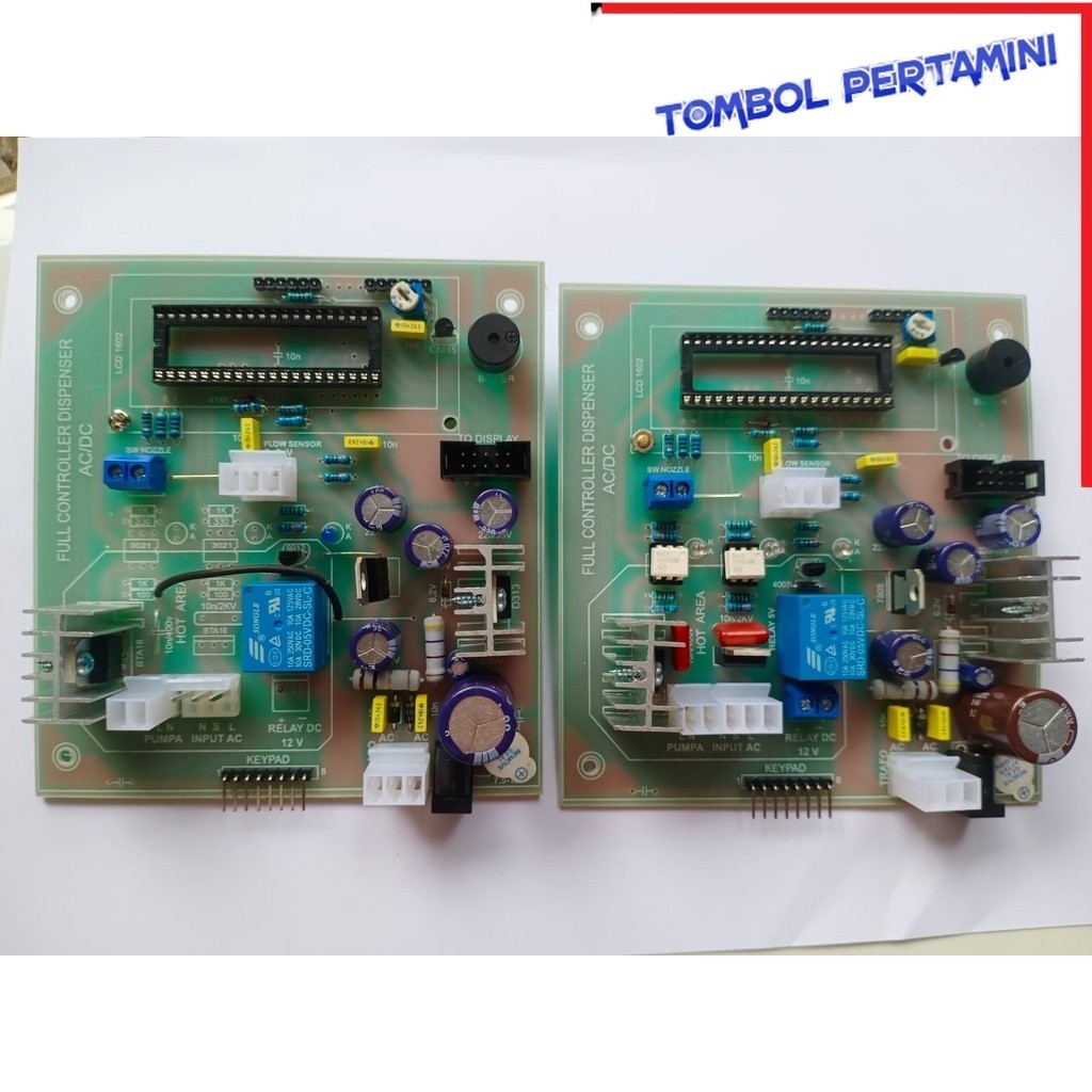 Modul CPU Pom Mini Digital AC/DC Tanpa Menggunakan  IC Program