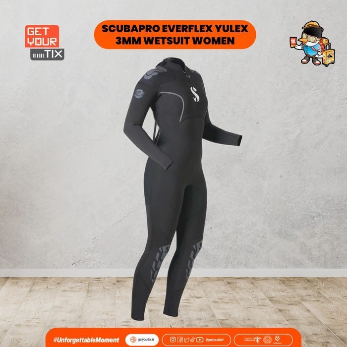 Scubapro Everflex Yulex 3mm Wetsuit WOMEN Scuba Diving - Baju Selam