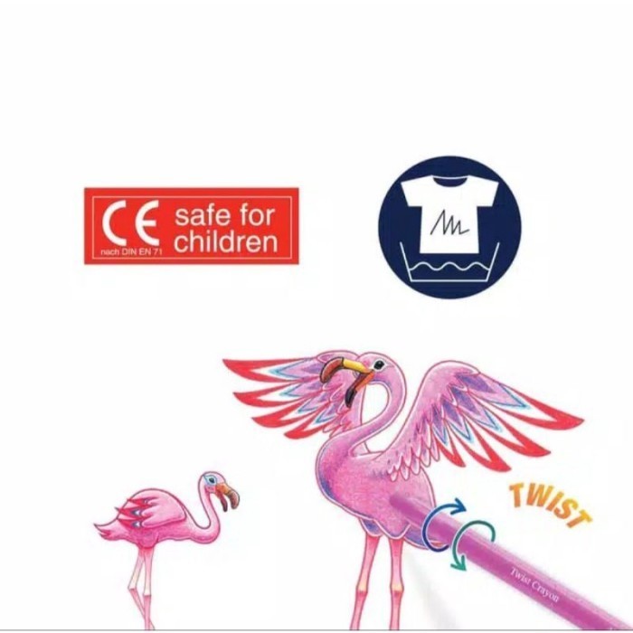 

✨LARIS✨ -Twist Crayon 24W Faber-Castell