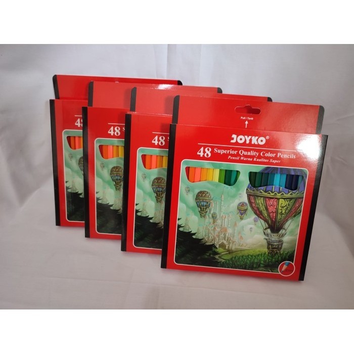 

✨LARIS✨ -Pensil warna / Color pencils CP-48PB Joyko (48 warna)