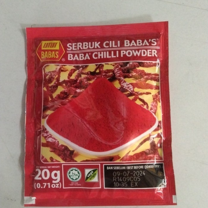 

babas chili powder bubuk