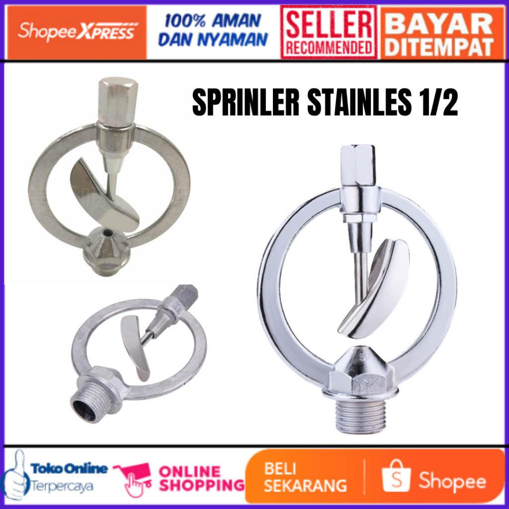 inovasi_tani-ALAT SIRAM PERTANIAN Sprinkler Stainles-COD GRATIS ONGKIR