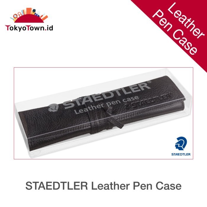 

Thosti Staedtler Pen Case Leather Roll - Black