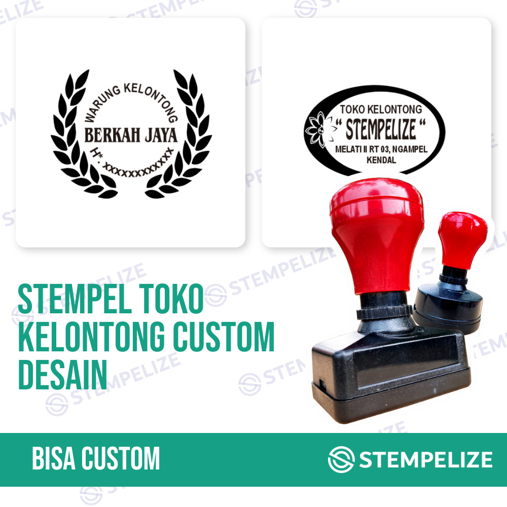 

Stempel Toko Kelontong Custom Desain