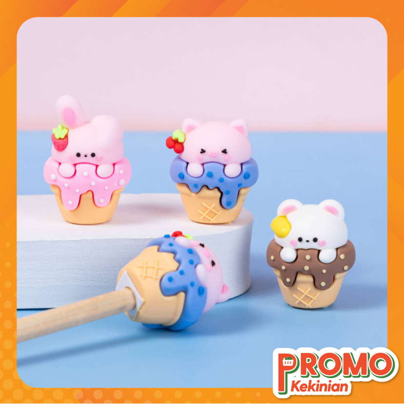 

Promo Kekinian - S6313 Mini Sharpener Karakter 3D / Peraut Pensil Imut