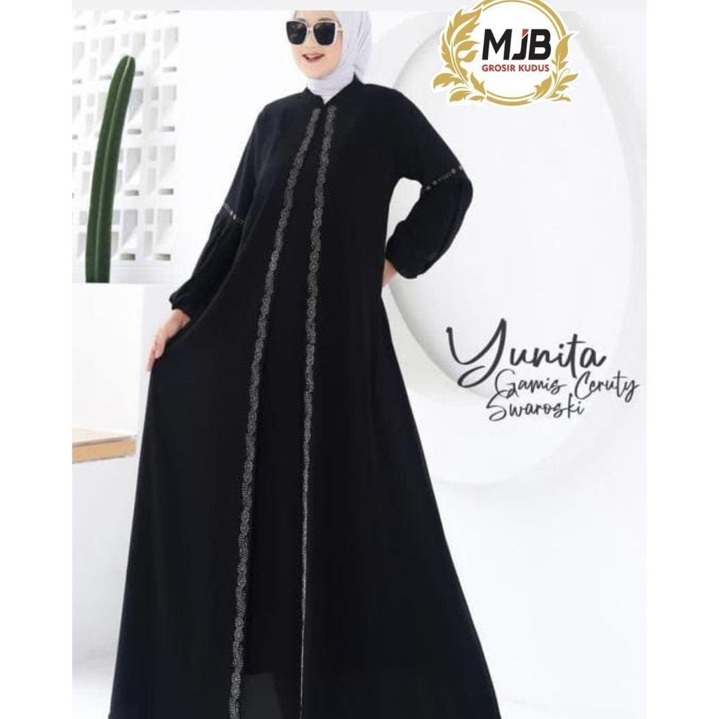 Yunita Gamis Ceruti swaroski berlabel MJB GROSIR KUDUS