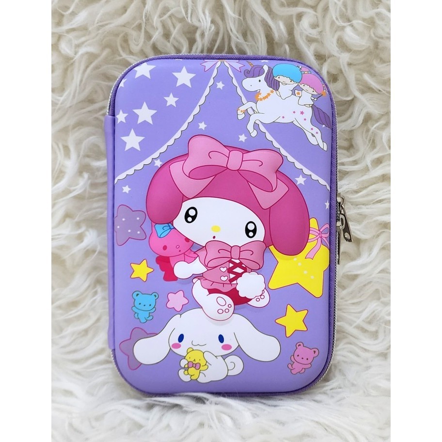 

✨NEW✨ -Tempat Pensil Anak Hardcase Boxes kotak Pencil Case Kuromi Melody dll - Melody