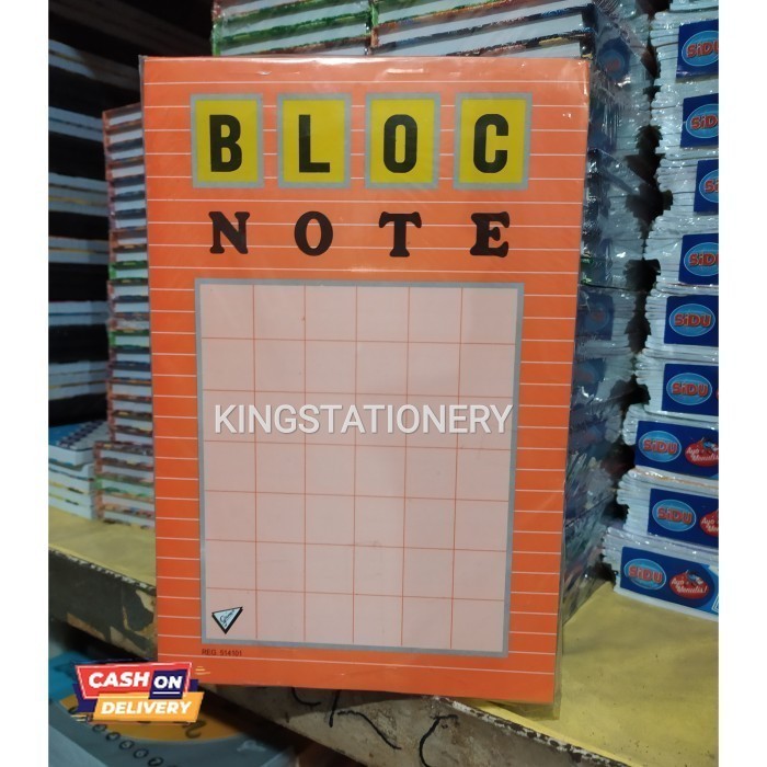 

✨LARIS✨ -[PACK] Bloc Note Prima besar isi 10 buku