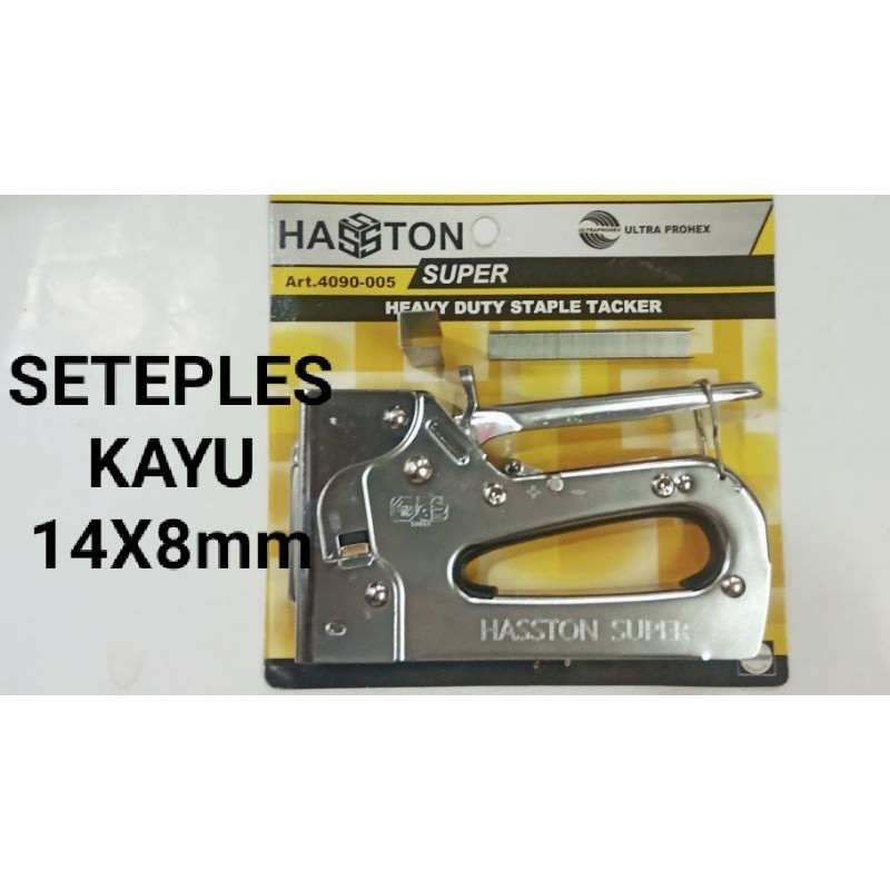 

STEPLES KAYU MODEL PENCET ISI 14 X 8mm STEELS