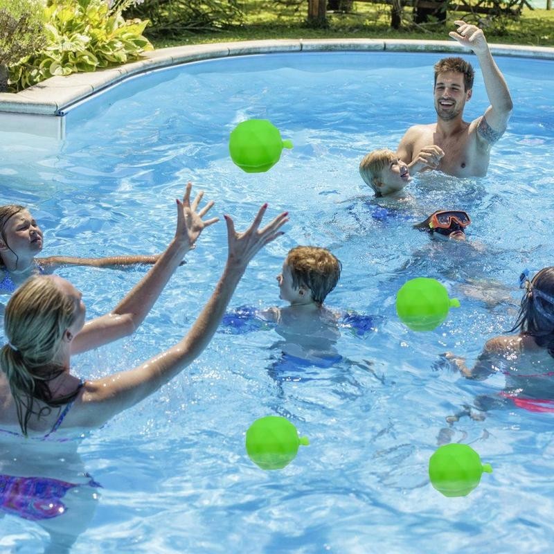 Balon air isi ulang 10 buah mainan air pantai kolam renang balon air dapat digunakan kembali mainan 
