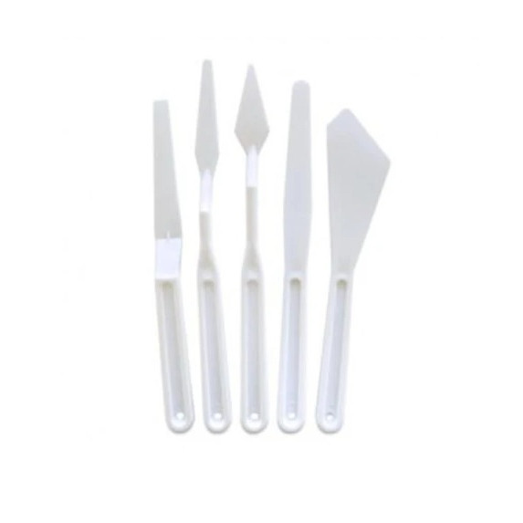 

Termurah~ Palette Knives Set Scraper Alat Lukis Painting Spatula Stainless - Plastic