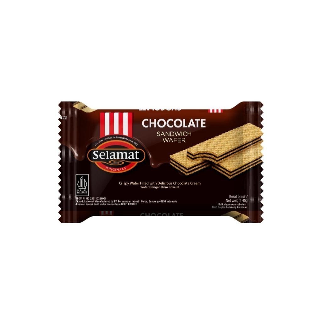 

SELAMAT WAFER CHOCO CREAM 45GR