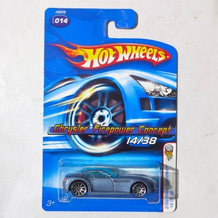 Hotwheels Chrysler Firepower Concept biru muda 2006 First Editions