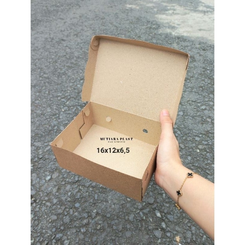 

[PACK/100] PAPER R5 kraft POLOS 16x12x6,5 [PACK/100]