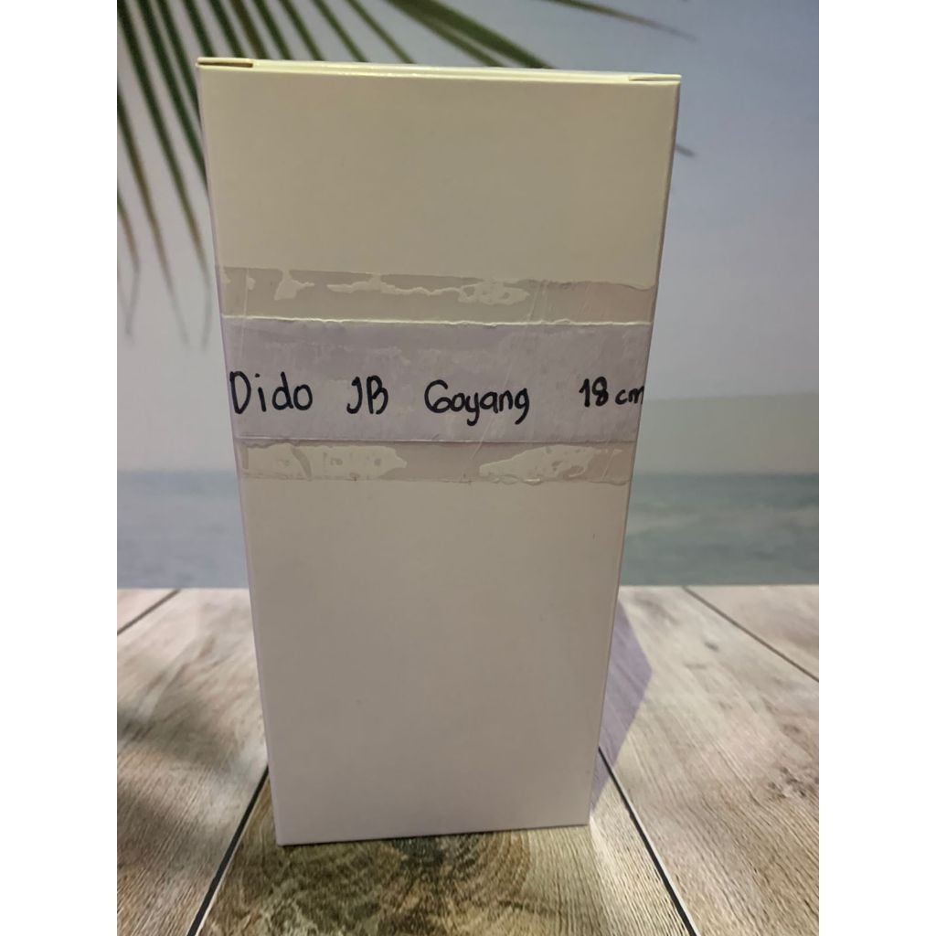 Box Goyang JB hias Pnz 18cm warna coklat Goyang
