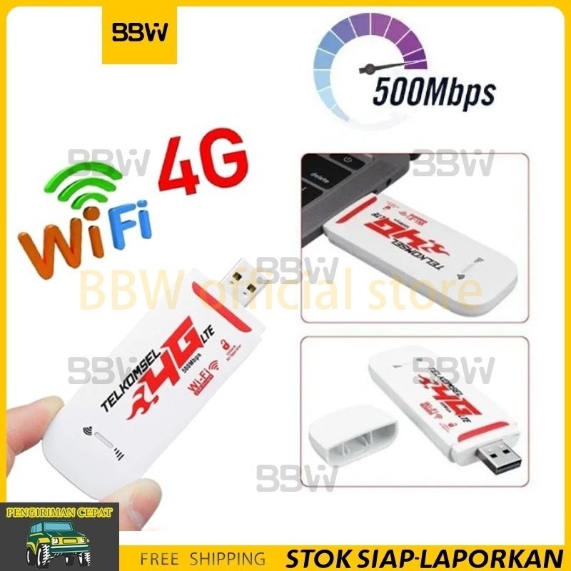 Modem Usb Wifi 4g Lte All Operator / Modem Wifi 4G Wingle USB 500mbps Mifi / Modem Wifi Router 4g Al