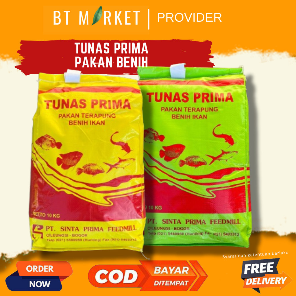 TUNAS PRIMA TP50 TP80 TP120 5kg Pakan Ikan Apung Lele Nila Patin Gurame Hias