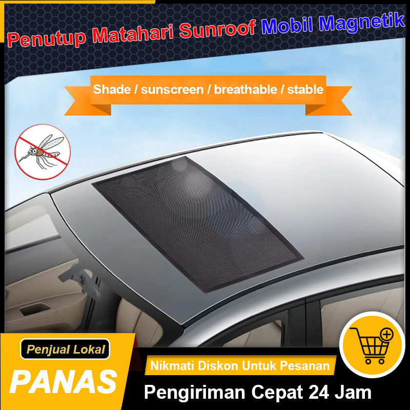 JUAL Magnetic Car Sunroof Sun Shade Sun Shade Sun Shade Sun Shade Perlindungan UV Perlindungan UV