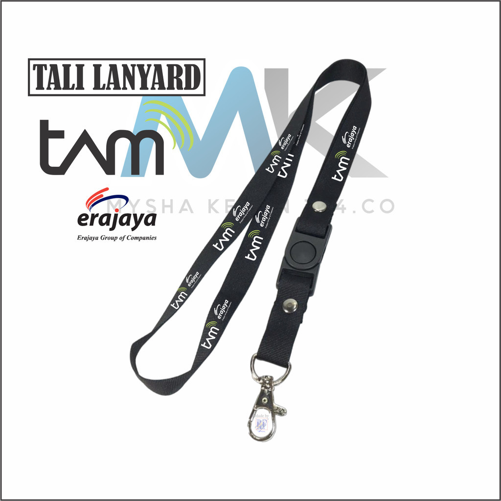 

TALI LANYARD TAM ERAJAYA LOGO - TALI ID CARD TAM ERAJAYA IPHONE APPLE GARANSI GANTUNGAN KUNCI GANTUNGAN FLASHDISK GANTUNGAN NAMETAG TALI LANYARD BEST SELLER COD