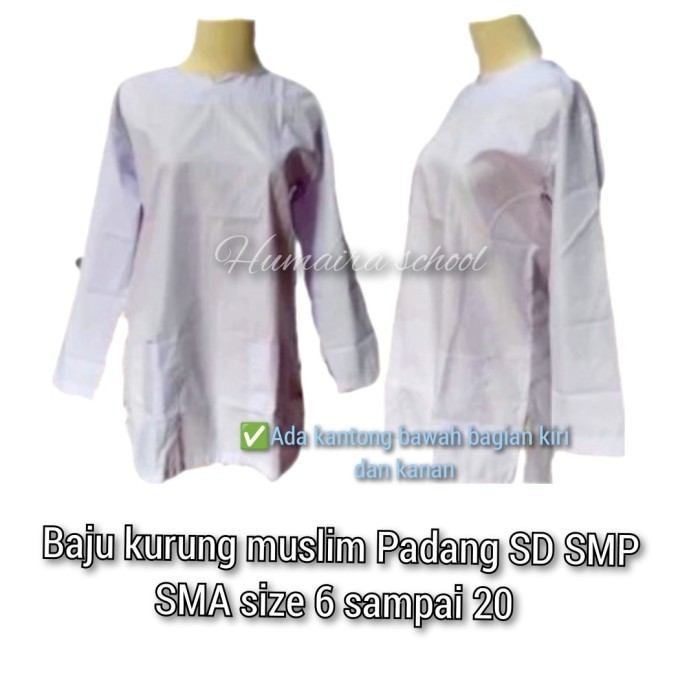 

⭐KUALITAS TERBAIK⭐ SERAGAM SEKOLAH BAJU KURUNG PADANG MUSLIM SD SMP SMA SIZE:6 s/17 Baju kurung, 67 Murah