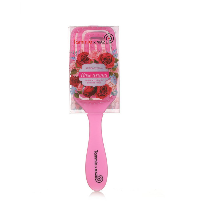 

[[ K23 - BEST SELLER ]] Tammia x Maze WFB-005 S Oval Wonder Flex Hair Brush Sikat Rambut - rose