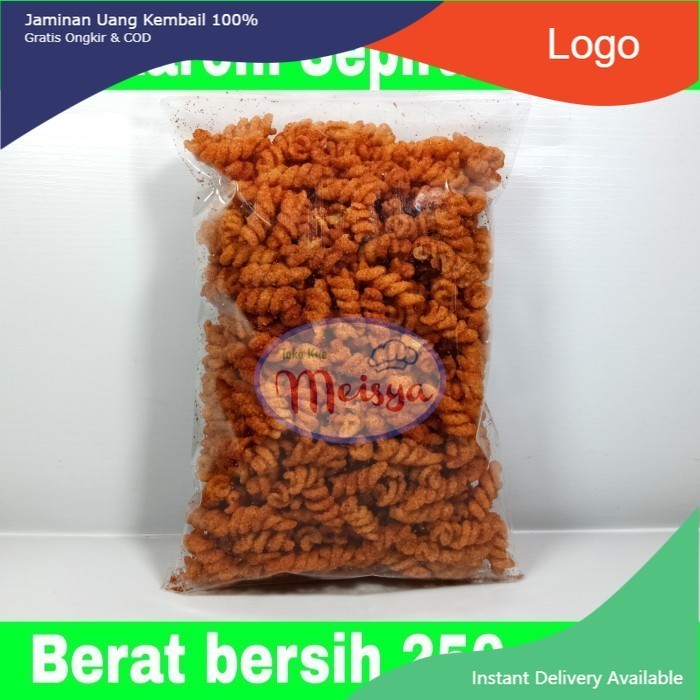 

MAKARONI SEPIRAL UDA DEDI PRODUK BEST SELLER BERAT BERSIH 250 GRAM - Pedas, 1/4 kg