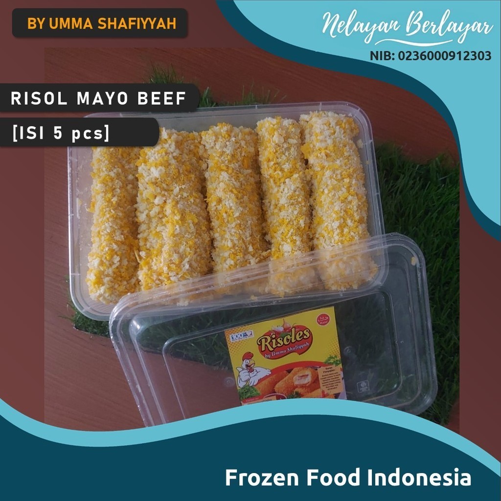 

Risol Mayo Beef By Umma Shafiyyah [Isi 5] - Nelayan Berlayar