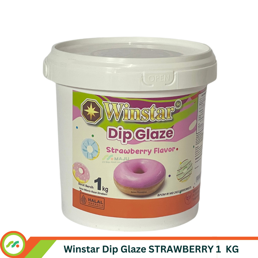 

WINSTAR DIP GLAZE STRAWBRRY ECO 1KG