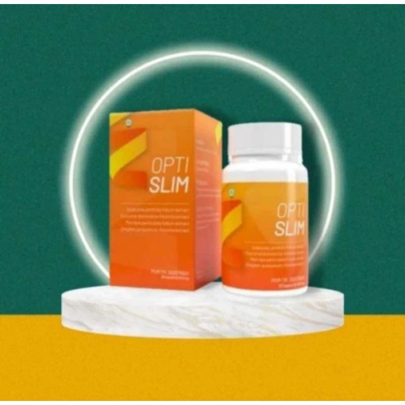 OPTISLIM Asli Original  Obat Pelangsing Menurunkan Berat Badan