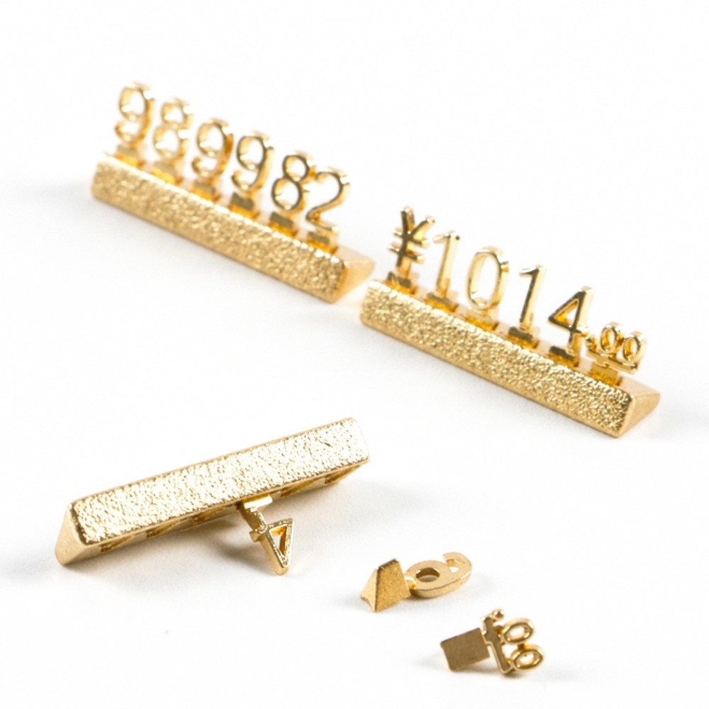

Adjustable Number Price Display Counter Stand Tag Label Jewelry Phone Retail Shop Combined Numberal Cube Sign