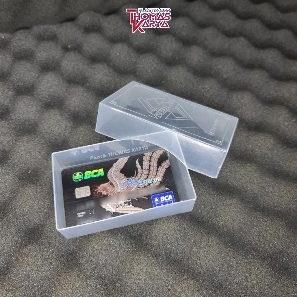 

Kotak Kartu Nama Isi 10 Box Name Visiting Card Plastik