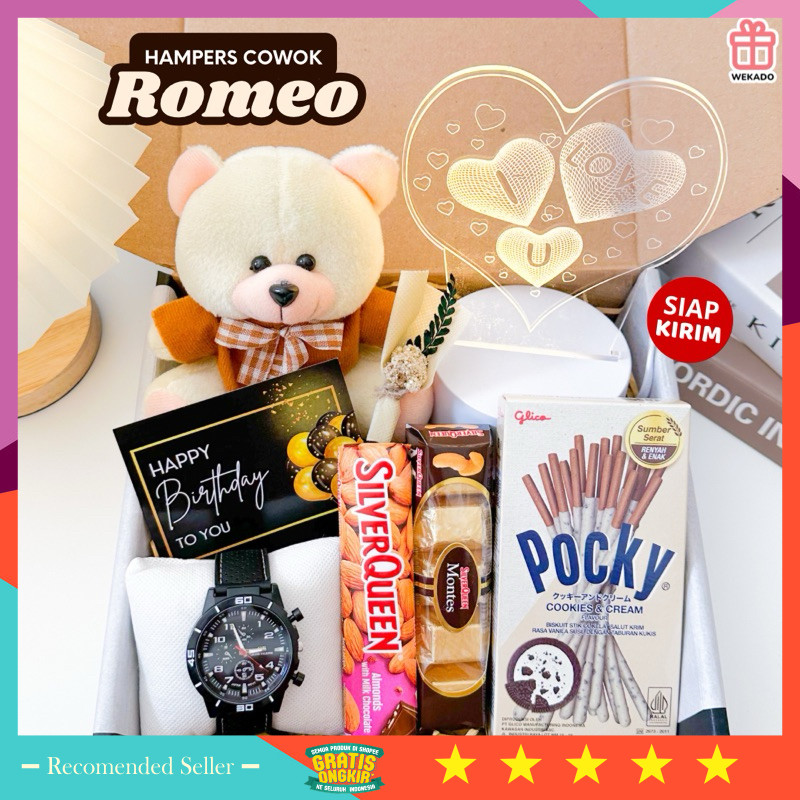 

Hampers Valentine Kreatif Murah keren BESOK KIRIM / [] Hampers Gift Box Cowok Kado Snack Ulang Tahun Hadiah Anniversary Pria Romantis