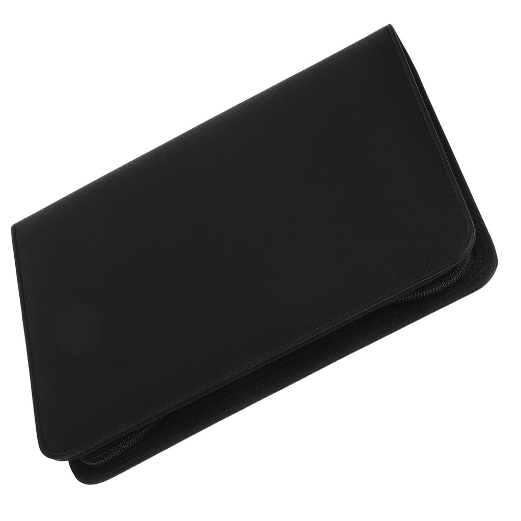 

Briefcase Binder Budget Document Organizer The Notebook Tape Holders Folder Pu Leathers Portfolio Official Documents Zip Ups