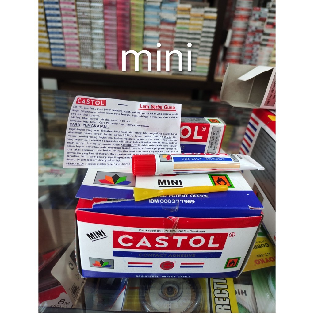 

lem castol mini satuan kecil 14 cc