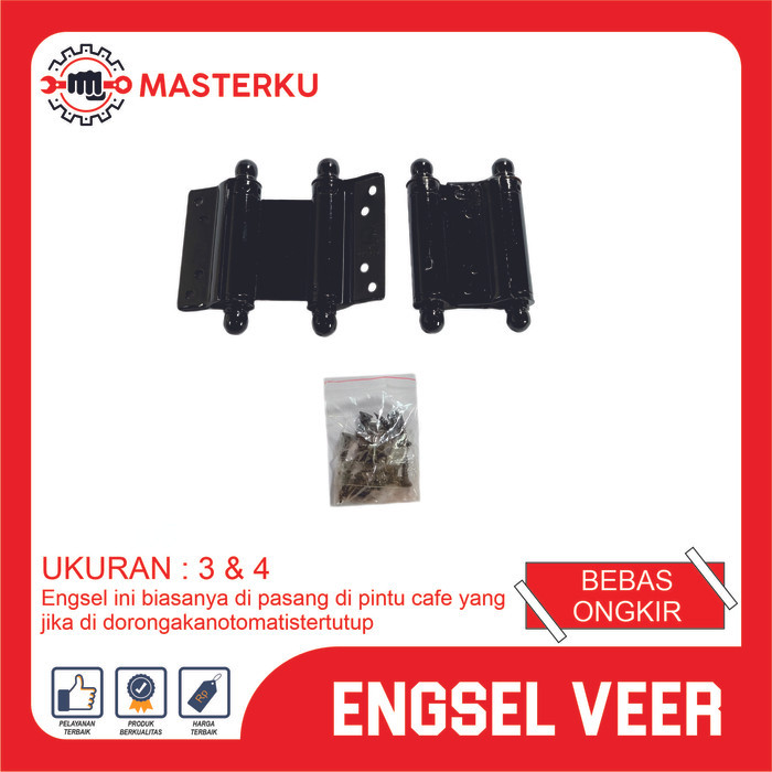 ENGSEL VEER / Engsel Tutup Otomatis / Engsel Pegas Otomatis / Engsel Pintu Pegas