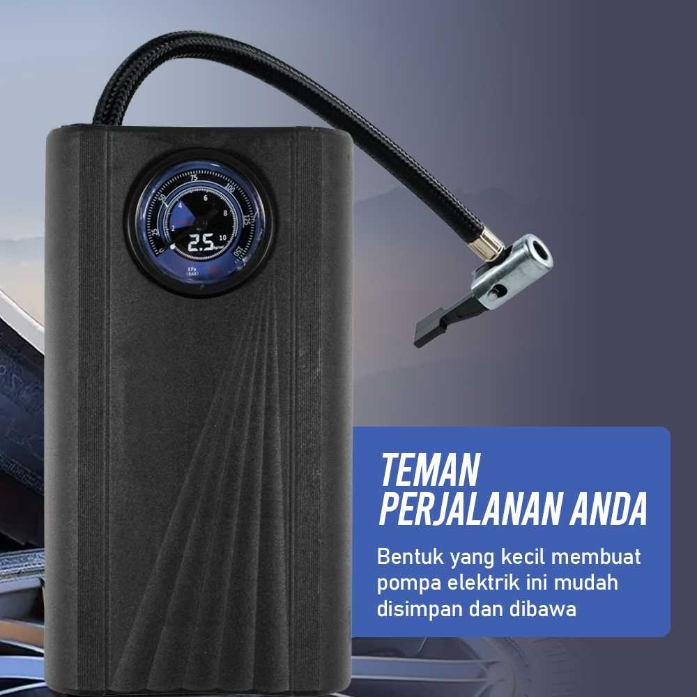 (sAc) Pompa Ban Elektrik Wired Tire Inflator 120W Wired Version OTOHEROES SCK619-1