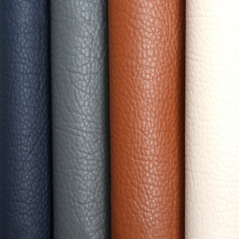 

A4 50*120CM Litchi PU Leather Vinyl Fabric Faux Leatherette For Earring Sewing Bag Clothing Car DIY Bow Material Sheet Roll