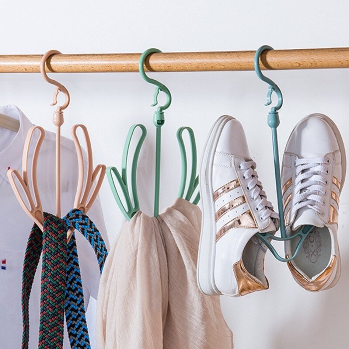 Gantungan Hanger Sepatu Sandal Sendal Baju Jaket Tas Kaos Kaki jemuran