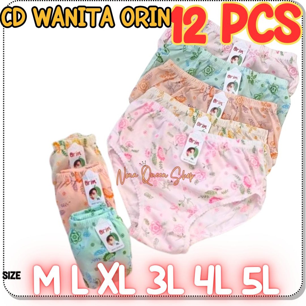 6 dan 12 Pcs Celana Dalam Anak Remaja Wanita 1 Lusin Cd Anak Remaja Wanita Lusinan Murah ORIN