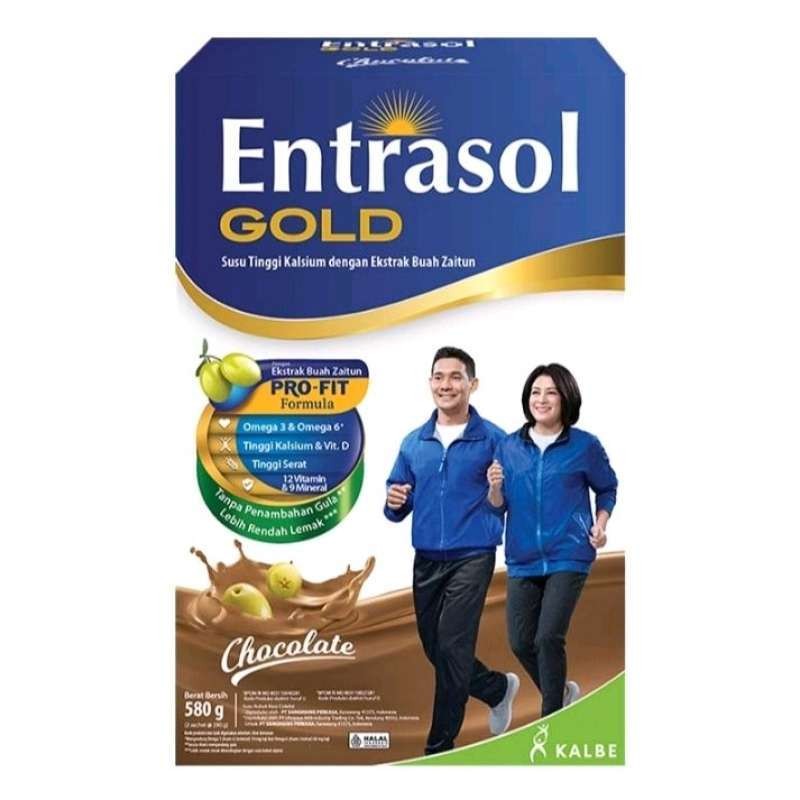 

Entrasol Gold Susu Bubuk Nutrisi Dewasa Chocolate Box 560gr