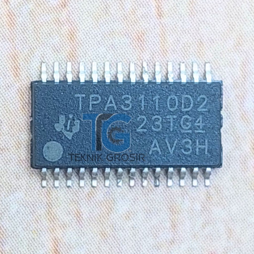 IC TPA3110 Class D Amplifier IC - Untuk Projek Bluetooth Speaker & Boombox