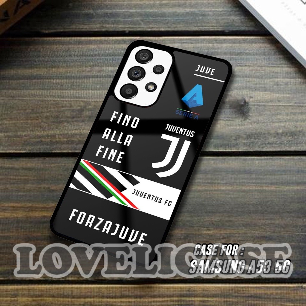 Case Samsung A53 5G Casing Hp Motif BOLA Hardcase 2D Glossy - Case Kilau - Softcase - Phone Case Hp 